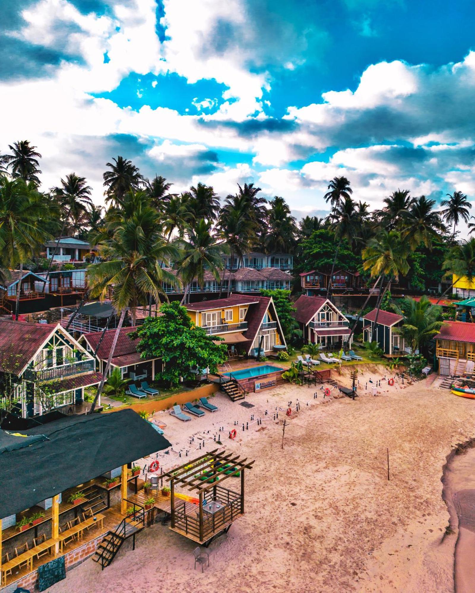 The Ark Comforts Palolem Exterior foto