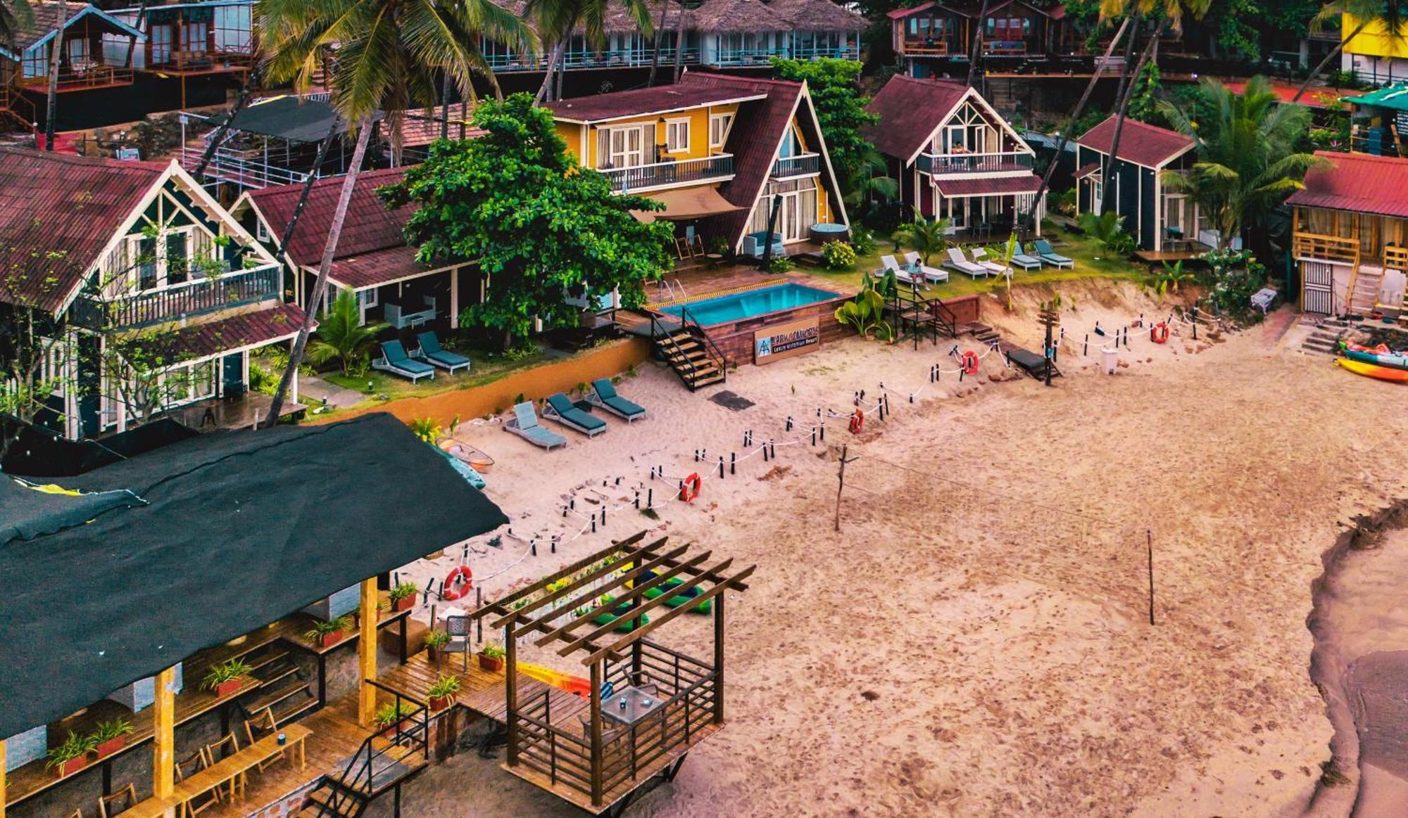 The Ark Comforts Palolem Exterior foto